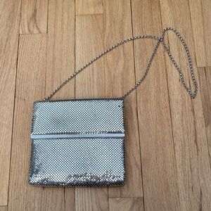 Vintage Whiting & Davis Mesh Evening Bag, 
Silver Chain Strap, 1950’s/1960’s